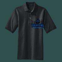 Heavyweight Cotton Pique Polo with Pocket Thumbnail