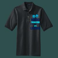 Heavyweight Cotton Pique Polo with Pocket Thumbnail