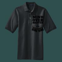 Heavyweight Cotton Pique Polo with Pocket Thumbnail