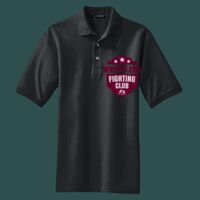 Heavyweight Cotton Pique Polo with Pocket Thumbnail