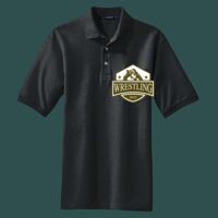 Heavyweight Cotton Pique Polo with Pocket Thumbnail