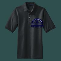 Heavyweight Cotton Pique Polo with Pocket Thumbnail