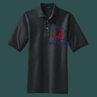 Heavyweight Cotton Pique Polo with Pocket Thumbnail