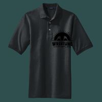 Heavyweight Cotton Pique Polo with Pocket Thumbnail
