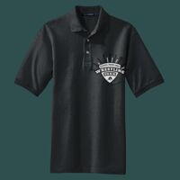 Heavyweight Cotton Pique Polo with Pocket Thumbnail