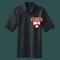 Heavyweight Cotton Pique Polo with Pocket Thumbnail
