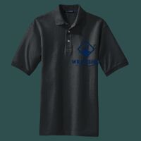 Heavyweight Cotton Pique Polo with Pocket Thumbnail