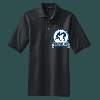 Heavyweight Cotton Pique Polo with Pocket Thumbnail