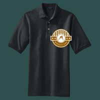 Heavyweight Cotton Pique Polo with Pocket Thumbnail
