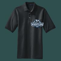 Heavyweight Cotton Pique Polo with Pocket Thumbnail