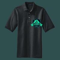 Heavyweight Cotton Pique Polo with Pocket Thumbnail