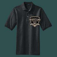 Heavyweight Cotton Pique Polo with Pocket Thumbnail