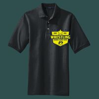 Heavyweight Cotton Pique Polo with Pocket Thumbnail