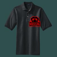 Heavyweight Cotton Pique Polo with Pocket Thumbnail
