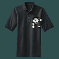 Heavyweight Cotton Pique Polo with Pocket Thumbnail