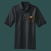 Heavyweight Cotton Pique Polo with Pocket Thumbnail