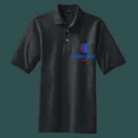 Heavyweight Cotton Pique Polo with Pocket Thumbnail