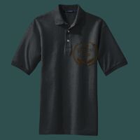 Heavyweight Cotton Pique Polo with Pocket Thumbnail