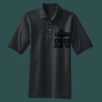 Heavyweight Cotton Pique Polo with Pocket Thumbnail