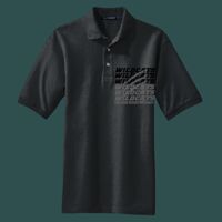 Heavyweight Cotton Pique Polo with Pocket Thumbnail