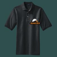 Heavyweight Cotton Pique Polo with Pocket Thumbnail