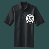 Heavyweight Cotton Pique Polo with Pocket Thumbnail
