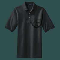 Heavyweight Cotton Pique Polo with Pocket Thumbnail