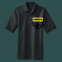 Heavyweight Cotton Pique Polo with Pocket Thumbnail