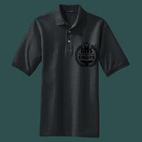 Heavyweight Cotton Pique Polo with Pocket Thumbnail