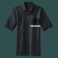 Heavyweight Cotton Pique Polo with Pocket Thumbnail