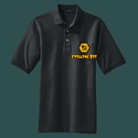 Heavyweight Cotton Pique Polo with Pocket Thumbnail