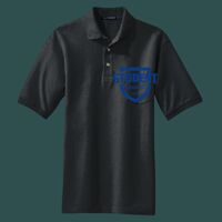 Heavyweight Cotton Pique Polo with Pocket Thumbnail