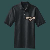 Heavyweight Cotton Pique Polo with Pocket Thumbnail