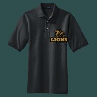 Heavyweight Cotton Pique Polo with Pocket Thumbnail