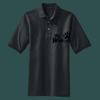 Heavyweight Cotton Pique Polo with Pocket Thumbnail