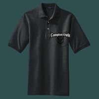 Heavyweight Cotton Pique Polo with Pocket Thumbnail
