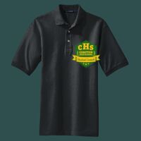 Heavyweight Cotton Pique Polo with Pocket Thumbnail