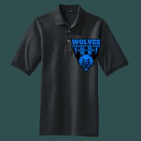 Heavyweight Cotton Pique Polo with Pocket Thumbnail