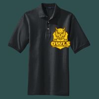 Heavyweight Cotton Pique Polo with Pocket Thumbnail