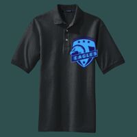 Heavyweight Cotton Pique Polo with Pocket Thumbnail