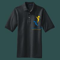 Heavyweight Cotton Pique Polo with Pocket Thumbnail