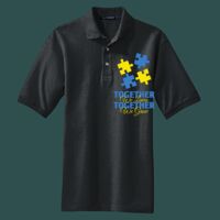 Heavyweight Cotton Pique Polo with Pocket Thumbnail