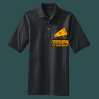 Heavyweight Cotton Pique Polo with Pocket Thumbnail