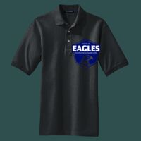 Heavyweight Cotton Pique Polo with Pocket Thumbnail