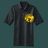 Heavyweight Cotton Pique Polo with Pocket Thumbnail