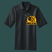 Heavyweight Cotton Pique Polo with Pocket Thumbnail