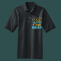 Heavyweight Cotton Pique Polo with Pocket Thumbnail
