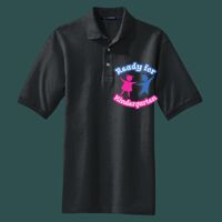 Heavyweight Cotton Pique Polo with Pocket Thumbnail