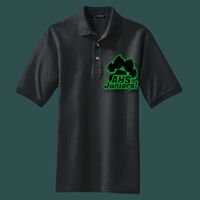 Heavyweight Cotton Pique Polo with Pocket Thumbnail