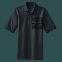Heavyweight Cotton Pique Polo with Pocket Thumbnail